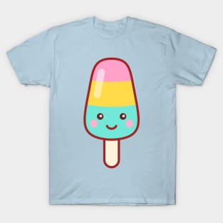 Ice Cream Popsicle Emoji T-Shirt